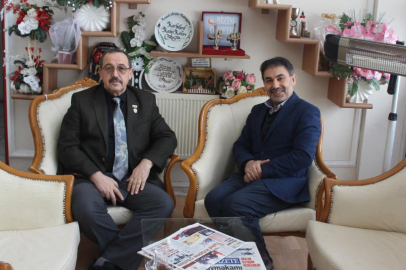 DERNEK BAŞKANI ARLI’DAN GAZETEMİZE ZİYARET