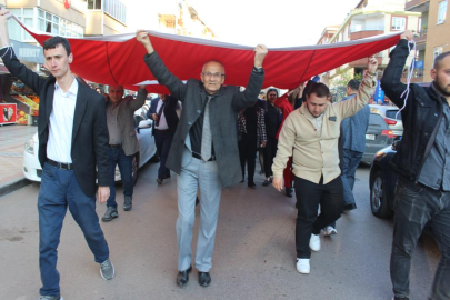23 NİSAN KORTEJ YÜRÜYÜŞÜ YAPILDI