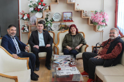 MUHTARLARDAN, GAZETEMİZE ZİYARET