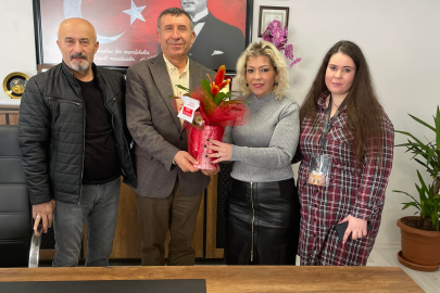 ALTUNTAŞ AİLESİ’NDEN NÜFUS MÜDÜRÜ’NE ZİYARET