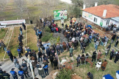 Muğla'da üreticilere fidan dağıtımına başladı