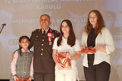 Keşan'da İstiklal Marşı’nın kabulünün 103. yıldönümü töreni