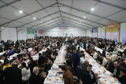 Tokat'ta iftar bereketi