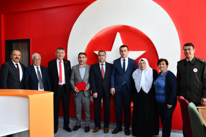 Şehit Cevdet Cansev kütüphanesi hizmete açıldı