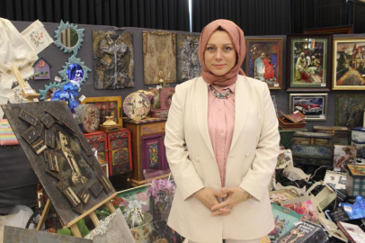 ESKİLERİ, SANATA DÖNÜŞTÜRÜYOR