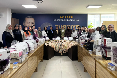 AK Parti Körfez Kadın Kolları’ndan Örnek Proje