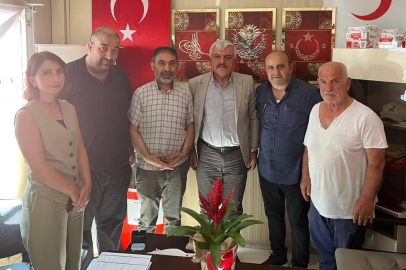 MHP Heyetinden Kızılay Körfez Şubesi’ne Ziyaret