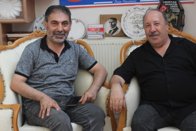 Çamlıtepe Muhtarı Gazetemizi Ziyaret Etti