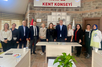 NAGEHAN MALKOÇ’TAN KENT KONSEYİ’NE ANLAMLI ZİYARET