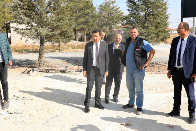 Başkan Kılca, Kızören ve Köseali’de yatırımları inceledi