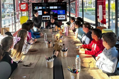 Çocuklar Pancar Deposu’nda sanatla buluştu