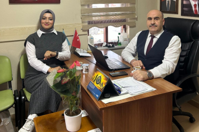 GENÇ GİRİŞİMCİ İŞ KADININDAN MUHTARA ANLAMLI ZİYARET