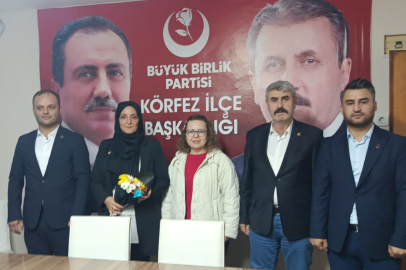 BBP KÖRFEZ İLÇE KADIN KOLLARINA FATMA REİS ATANDI