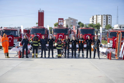 Mersin itfaiyesi modern ekipmanlarla güçlendi
