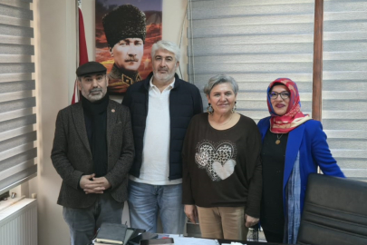 YOZGATLILAR FEDERASYONU’NDAN  MUHTAR NERMİN ŞENSES’E ZİYARET