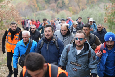 Bursa Yenişehir’de doğa yürüyüşüne büyük ilgi