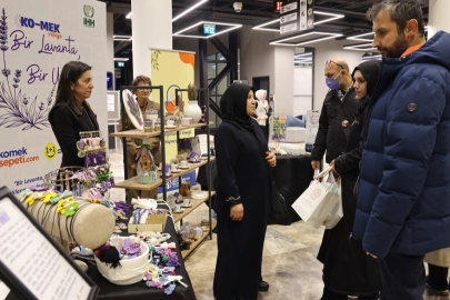 Kocaeli KOMEK’ten ‘Bir Lavanta Bir Umut’ desteği