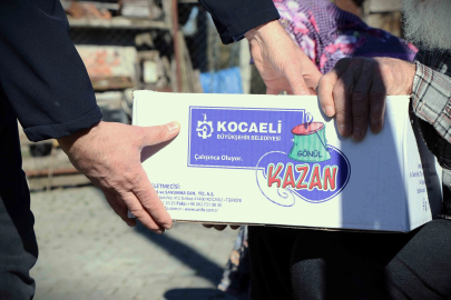 Kocaeli'de 'Gönül Kazan' ile sofralara sıcak yemek