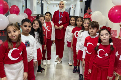 DURU OKULLARI’NDA VATAN SEVGİSİ  YÜREKLERDE COŞKUYLA YEŞERDİ