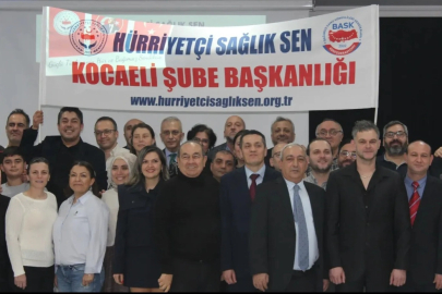 Hürriyetçi Sağlık-Sen Kocaeli Şubesi resmen kuruldu