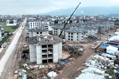 Kartepe Kent Konut Evleri’nde ilerleme yüzde 51