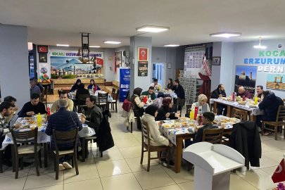 Kocaeli Erzurumlular Derneği’nden Öğrencilere Gönül Sofrası