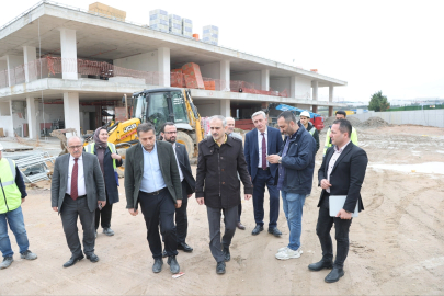 Kocaeli'de Başkan Çiftçi’den spor lisesine yakın takip