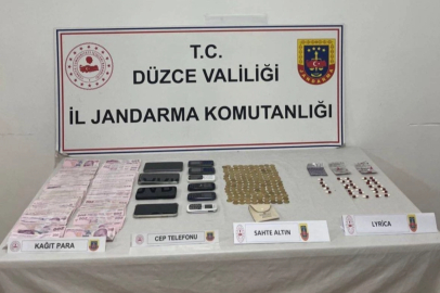 Düzce'de sahte altın dolandırıcılığı: 4 gözaltı