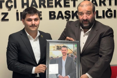 ÜLKÜ OCAKLARI’NDAN MHP KÖRFEZ İLÇE TEŞKİLATINA ZİYARET