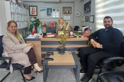 ZENGİNLER DEKORASYON’DAN MUHTAR ASLI ERTİK'E ZİYARET