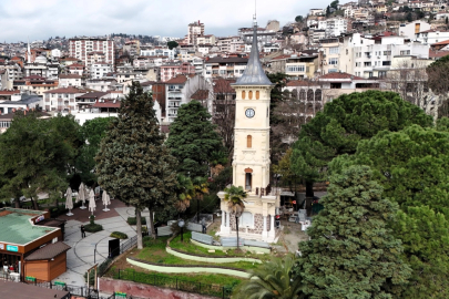 Kocaeli'de tarihi kuleye estetik dokunuş