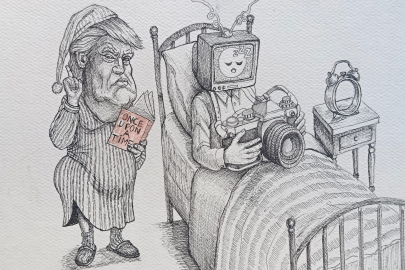 Karikatürde Basın ve Hülya Kölüke