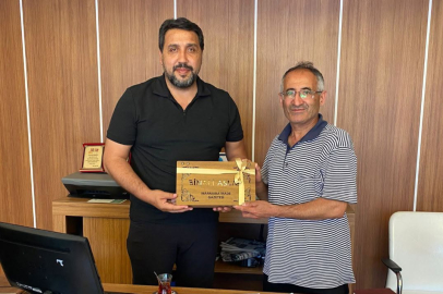 Veli Yıldız'dan Binali Aslan'a Hayırlı Olsun Ziyareti