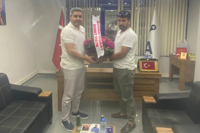Sedat Yeğin'den Şahin Adal'a Ziyaret
