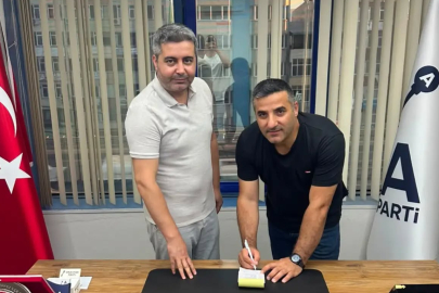 DERNEK ESKİ BAŞKANI ANAHTAR PARTİ'YE KATILDI