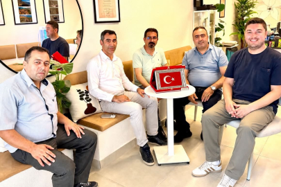 KÖRFEZ AĞRILILAR DERNEĞİ’NDEN  KOYUNCUOĞLU’NA ZİYARETİ