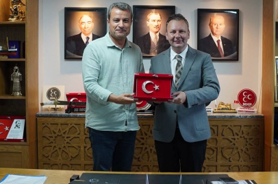 TÜRK EĞİTİM-SEN'DEN MHP BAŞKANI ENES EMENGEN'E ZİYARET