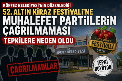 KÖRFEZ'DE ALTIN KİRAZ FESTİVALİ TARTIŞMASI