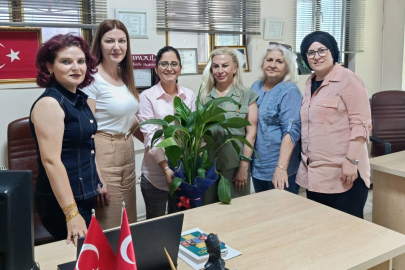 Kadın Muhtarlardan Habibe Aksoy'a Anlamlı Ziyaret