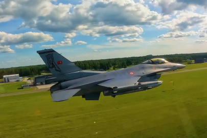 Türk F-16’ları Estonya semalarında