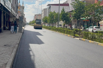 Ağrı Caddesi modern yüzüne kavuştu