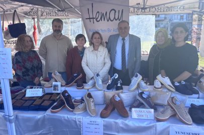 Manisa protokolünden Yunusemre HEM tanıtım standına ziyaret