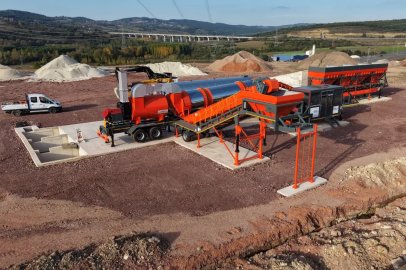 İzmit Belediyesi'nin asfalt plent tesisinde son rötuşlar