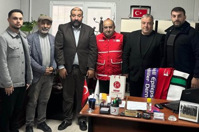 MHP’DEN TÜRK KIZILAY KÖRFEZ ŞUBESİ’NE ZİYARET