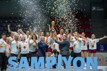 Kadınlar 1. Ligi'nde Ortahisar şampiyon oldu